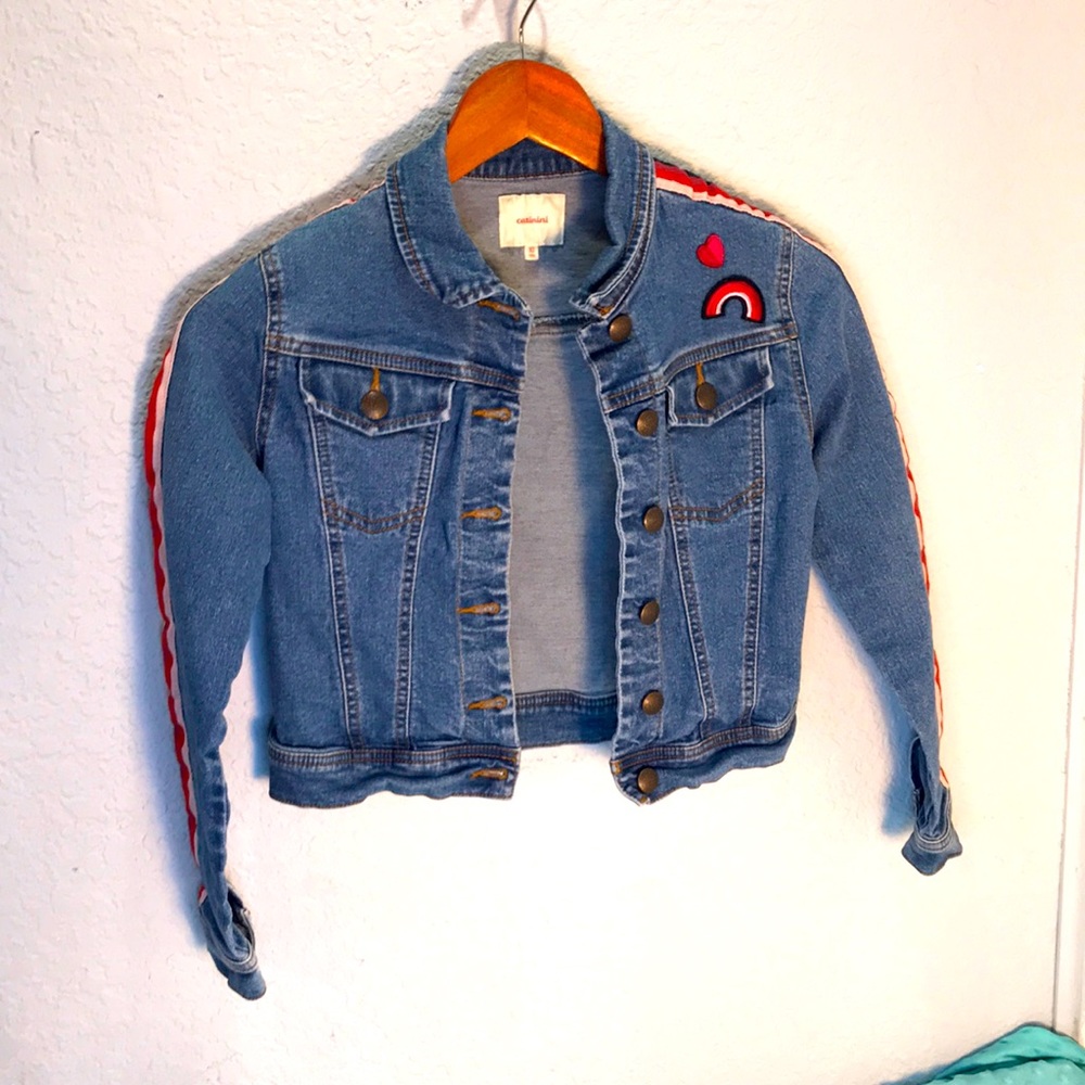 Catimini embellished jean jacket